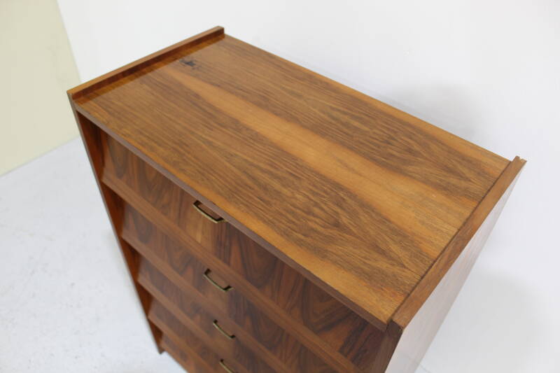 Vintage schoenenkastje - hout, jaren '60 | 01088