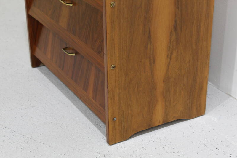 Vintage schoenenkastje - hout, jaren '60 | 01088