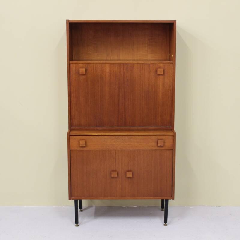 Vintage wall cupboard, highboard, secretary (3/3)