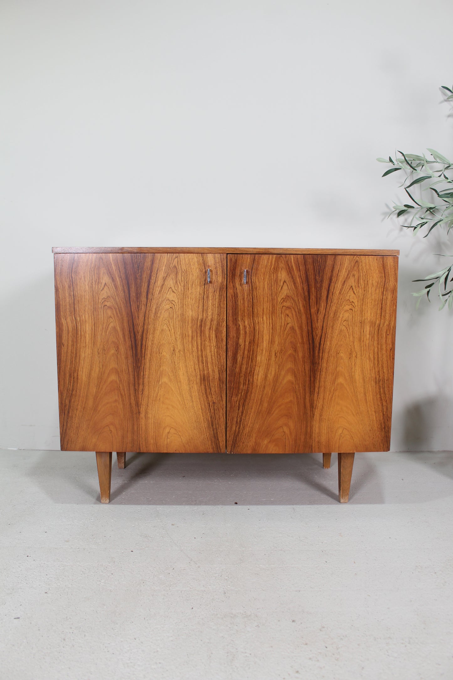 Vintage drankkast palissander