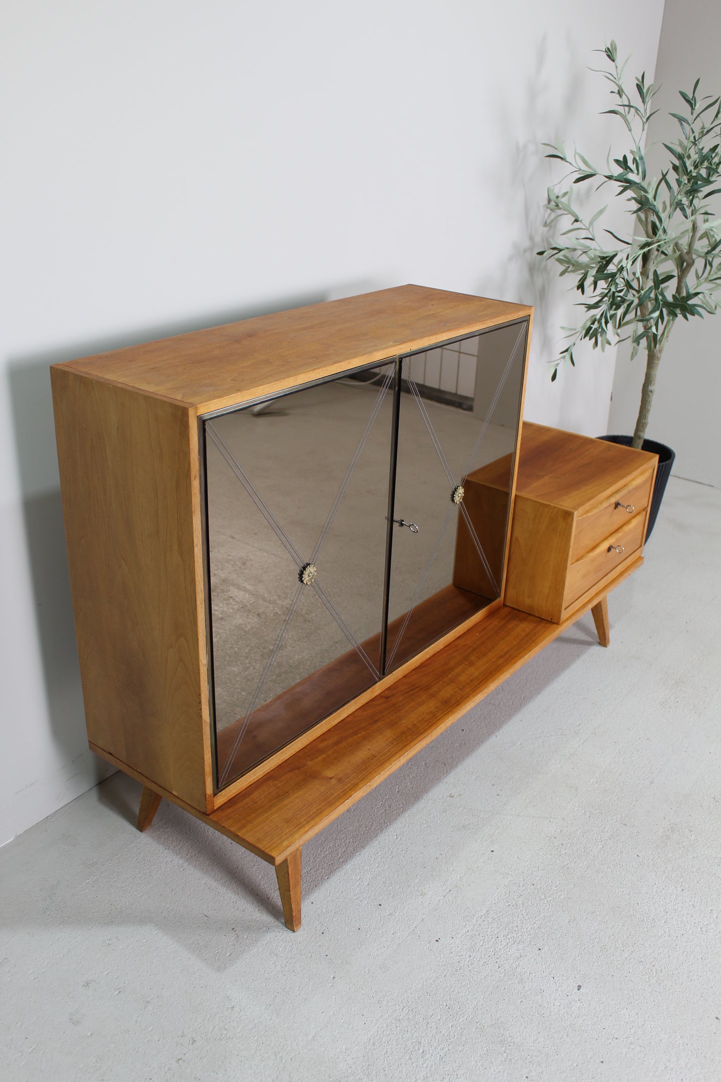 Vintage drankkast, sideboard jaren '50