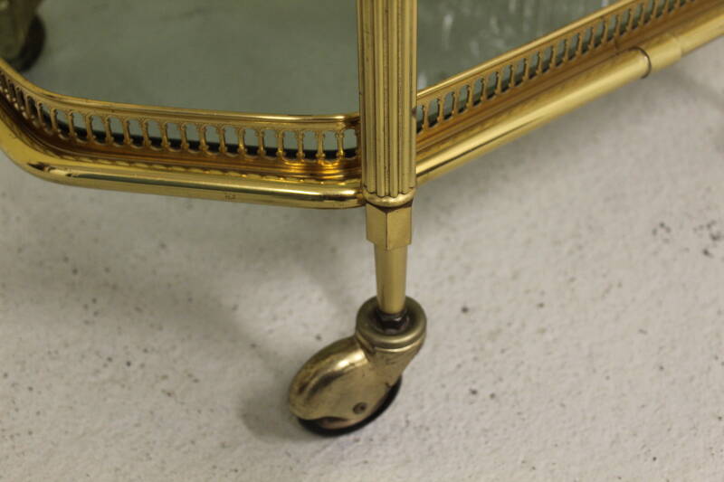 Vintage Franse Barcart, serveerwagen
