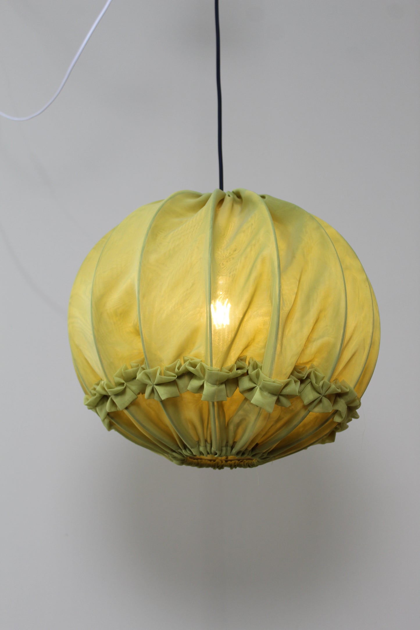 Vintage hanglamp jaren '70 groen