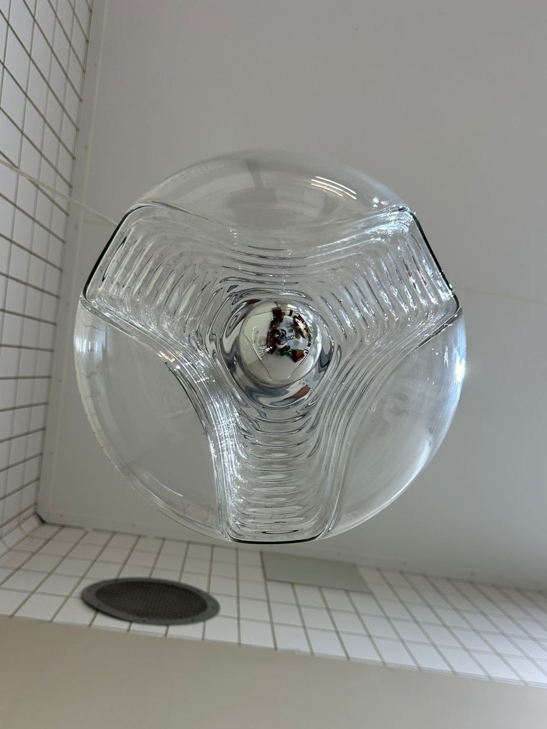 Vintage design jaren '70 hanglamp 'Wave'