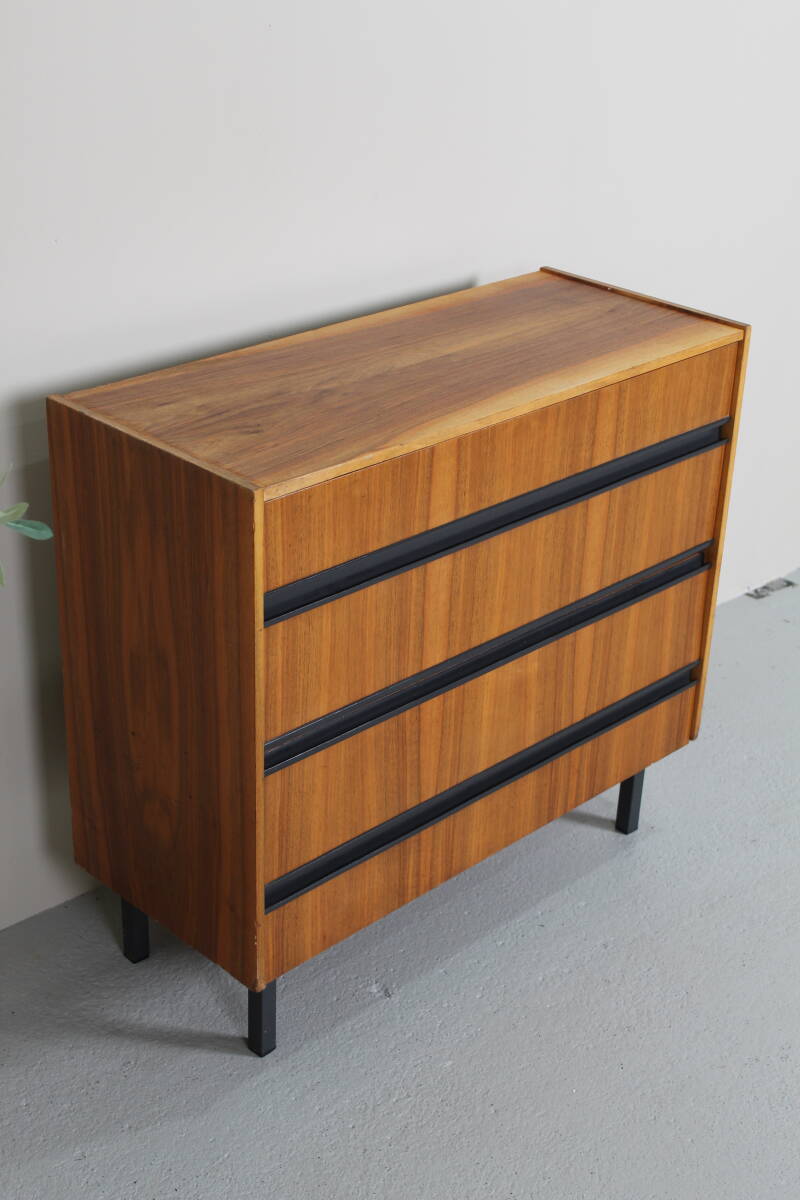 Vintage dressoir, schoenenkastje - hout, jaren '60 | 01251