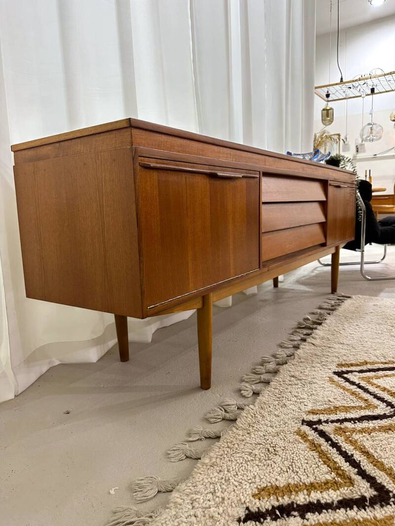 Vintage sideboard, dressoir - Brits, jaren '60 | 01159