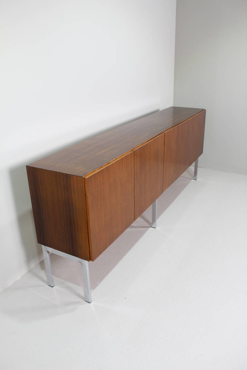 Vintage dressoir, sideboard - greeploos, jaren '60 XL
