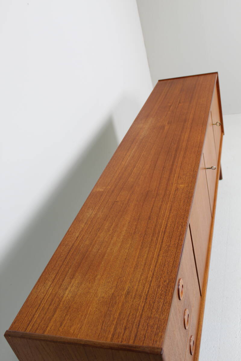 Vintage design dressoir, sideboard - Bartels, jaren '60, teak | 01509