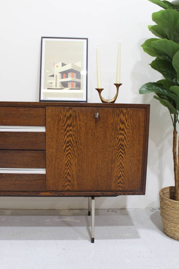 Vintage-Sideboard Tijsseling – Wengeholz, 1960er | 01057