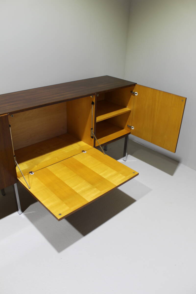 Vintage dressoir, sideboard - greeploos, jaren '60 XL
