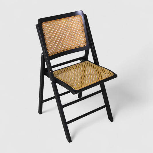 Retro webbing klapstoel