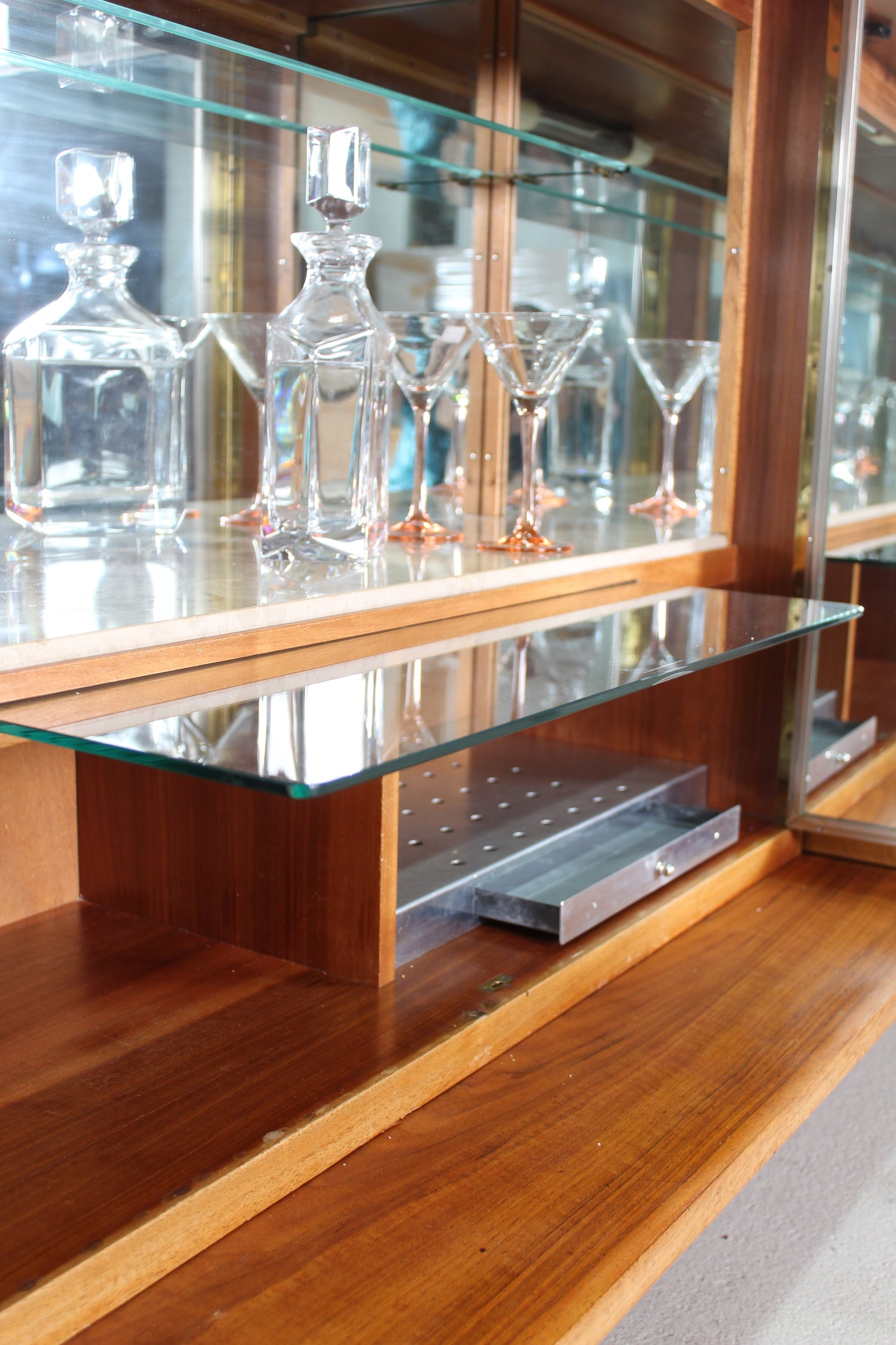 Vintage drankkast, sideboard jaren '50