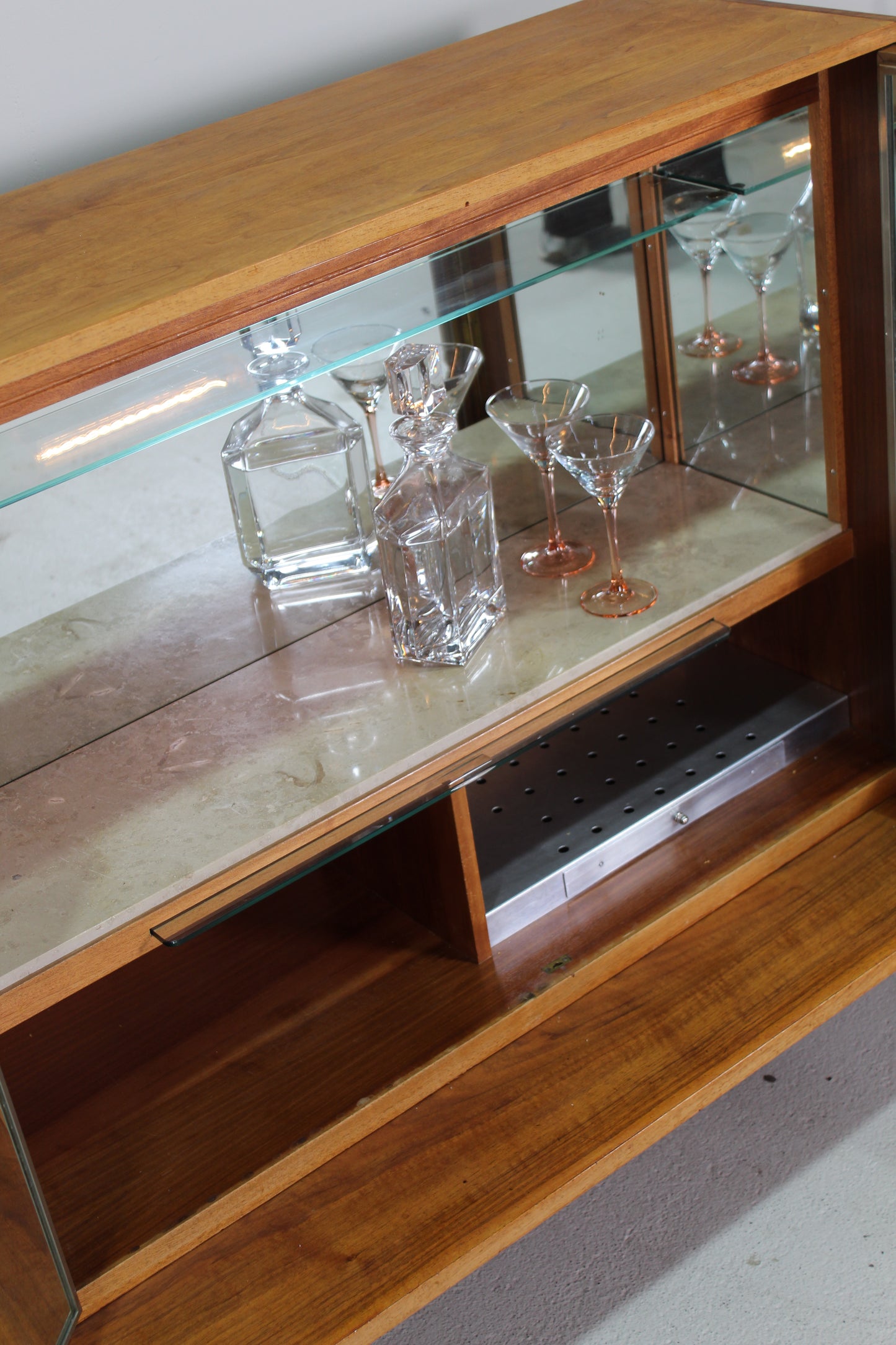 Vintage drankkast, sideboard jaren '50