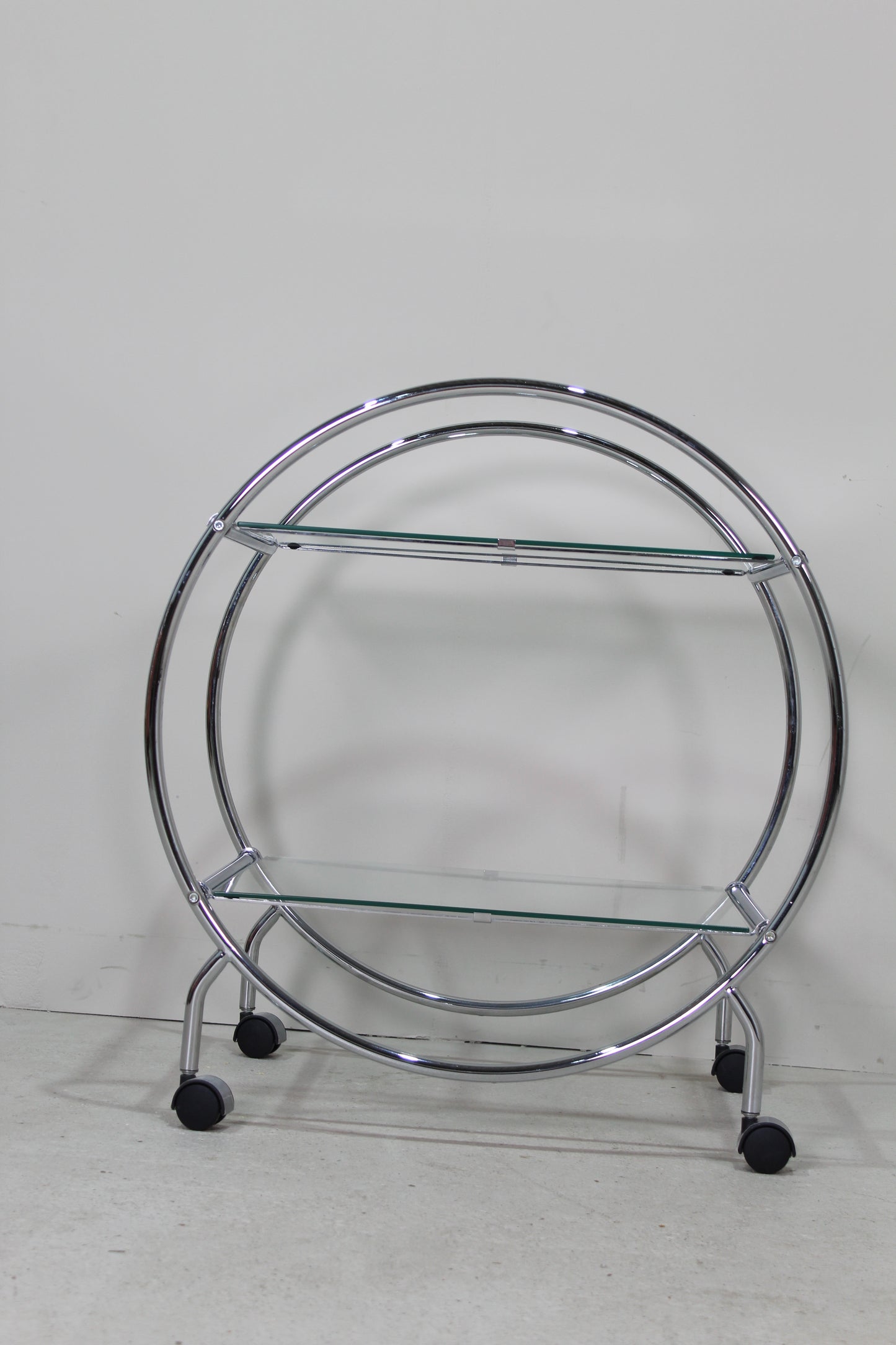 Vintage barcart, serveerwagen jaren '80