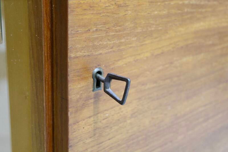 Vintage highboard, sideboard - 60s, teak | 01153