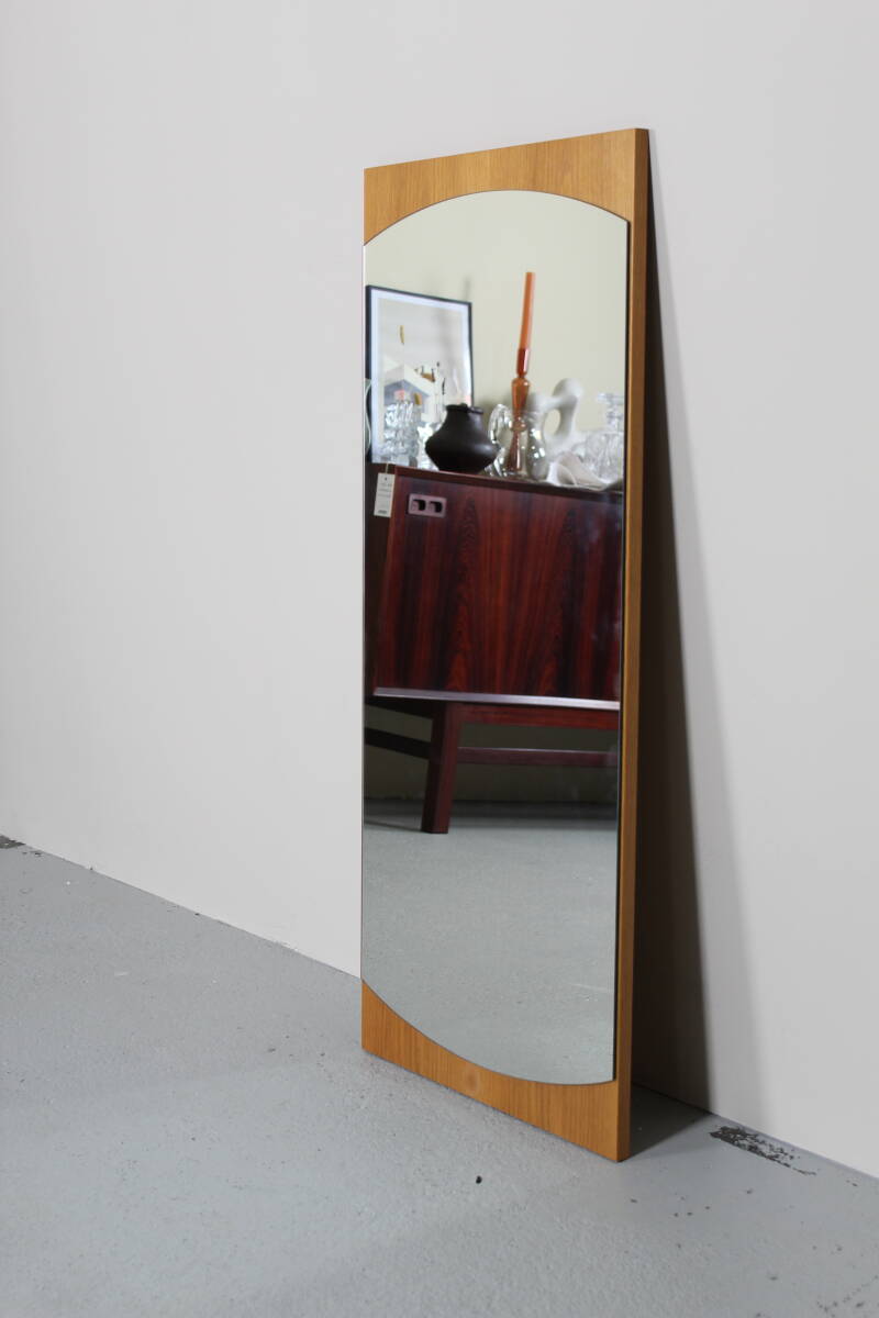 Vintage mirror - mid century, wood | 01385
