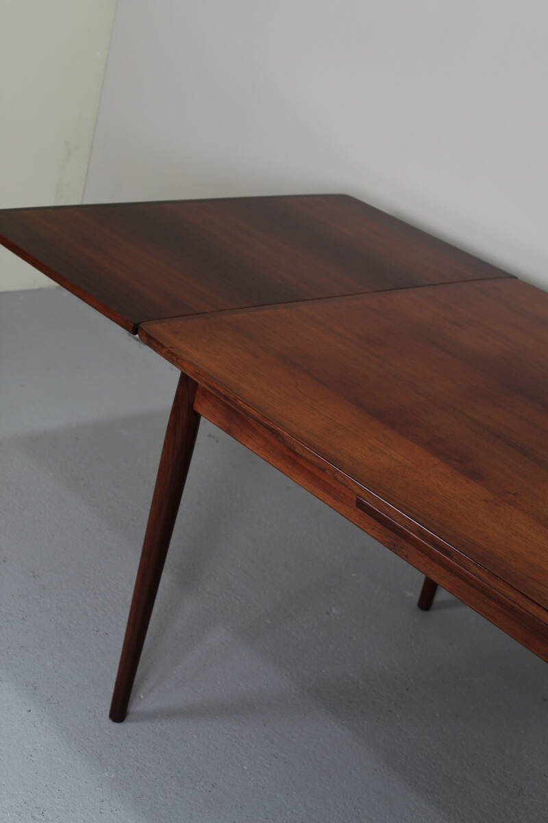Vintage Deens Design vierkante uitschuifbare eettafel - Sibast jaren '60 | 01278