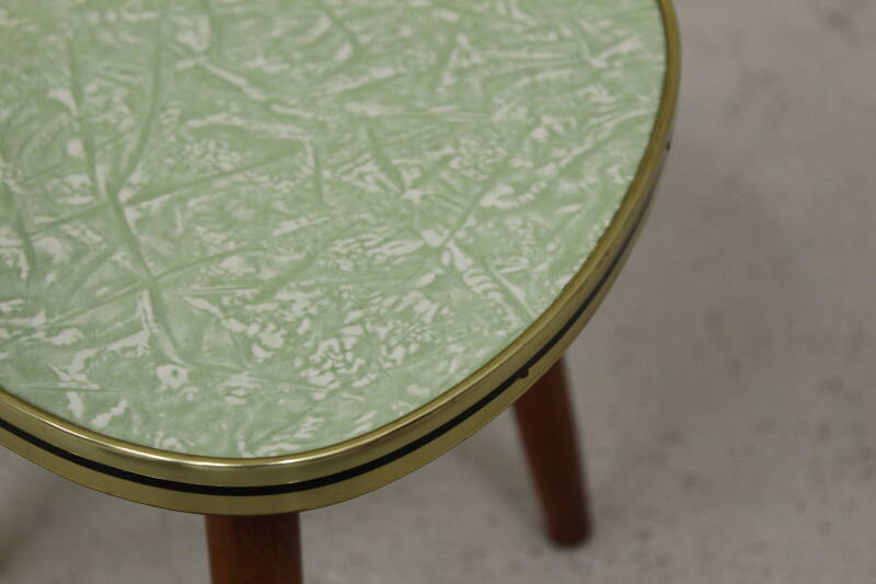 Vintage plantentafeltje, groen - jaren '60 | 00865