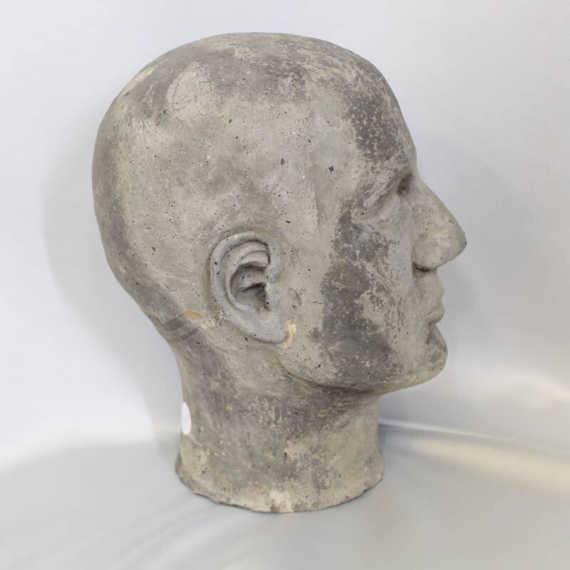 Vintage head, statue