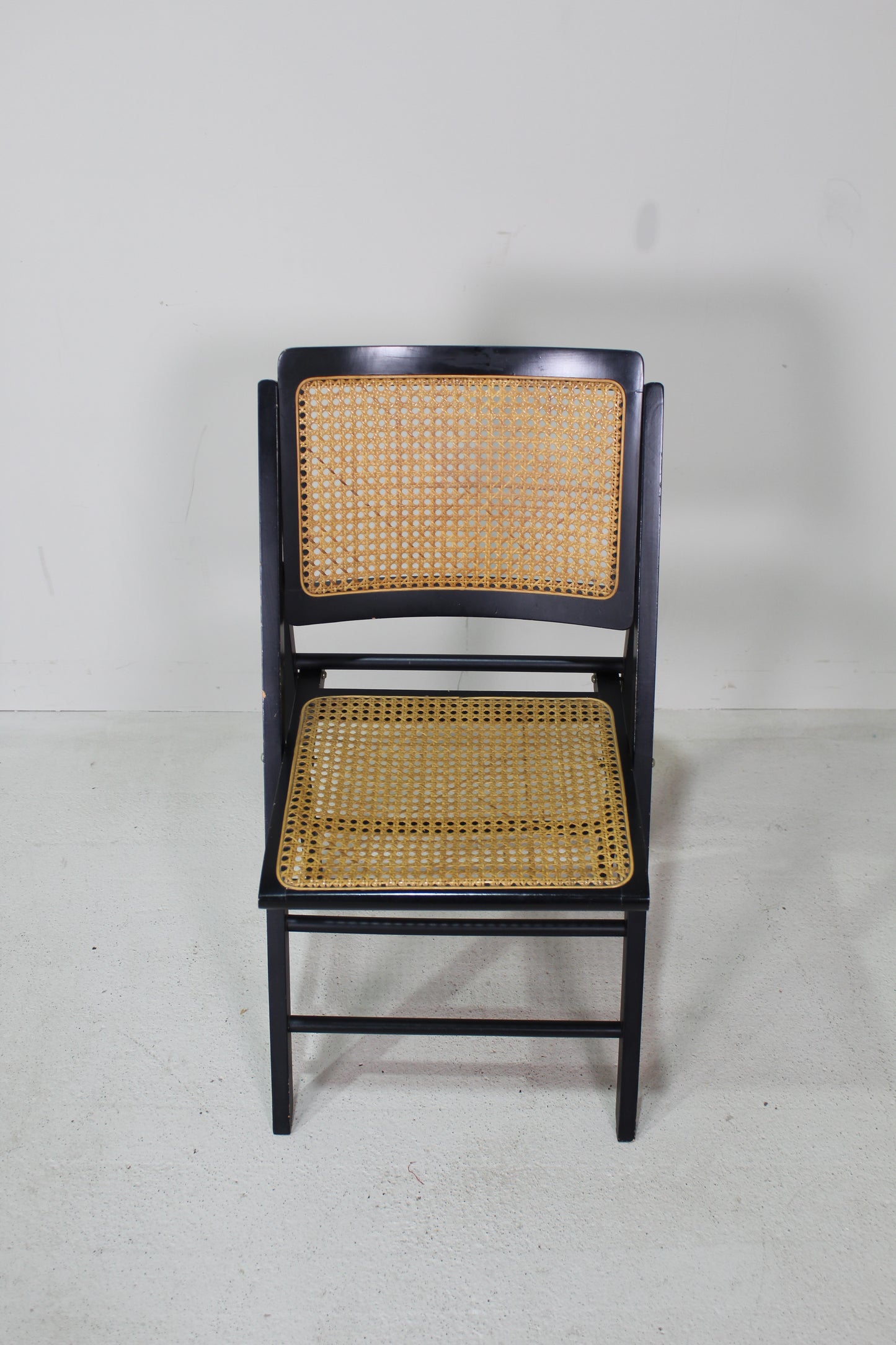 Retro webbing klapstoel