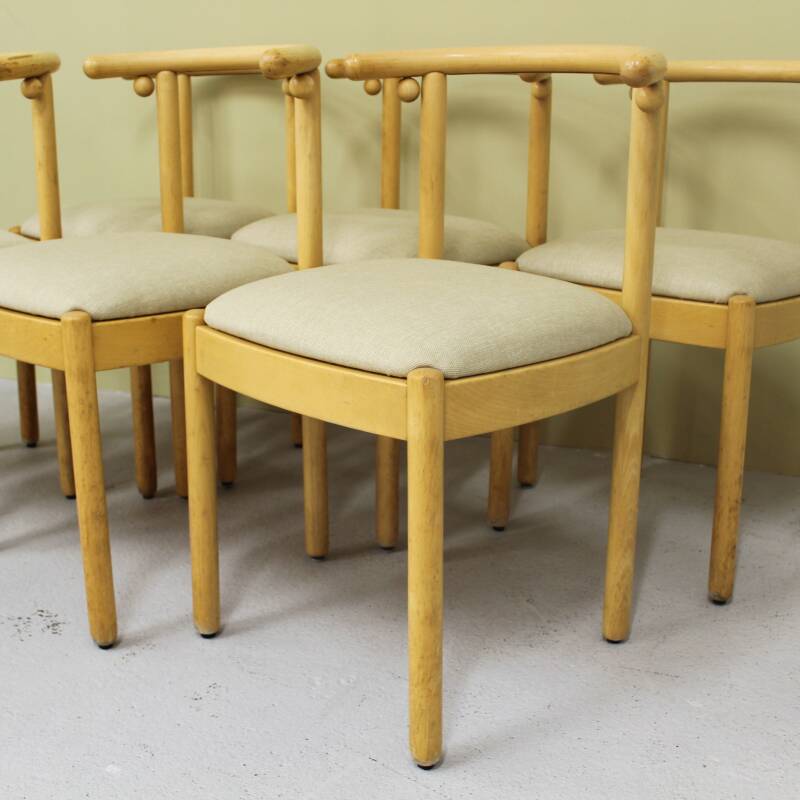 6x Vintage Esszimmerstühle