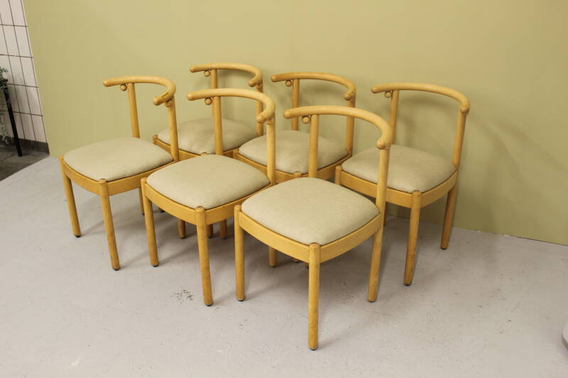 6x Vintage Esszimmerstühle