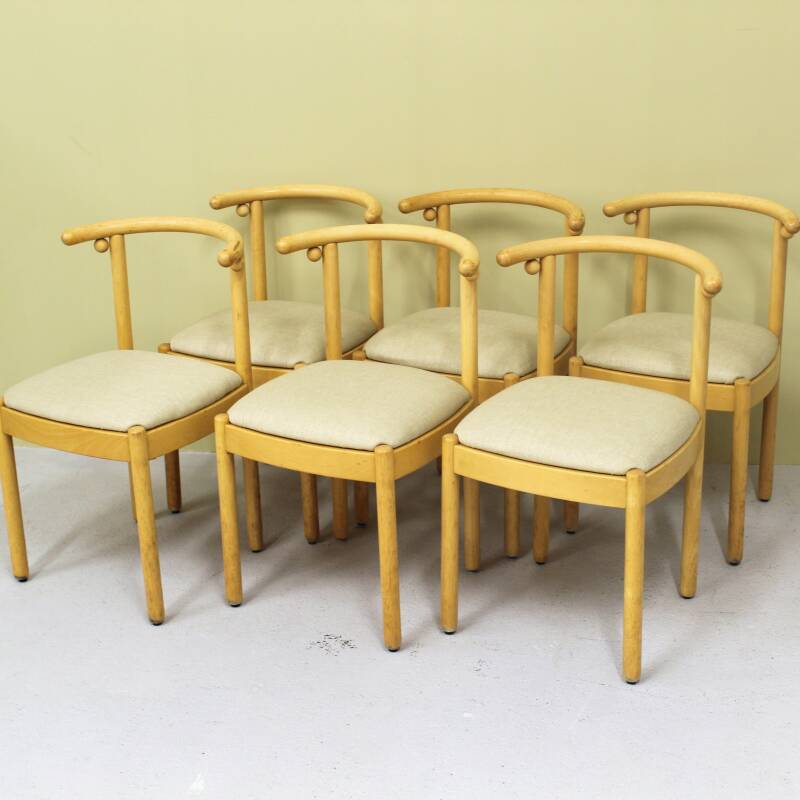 6x Vintage Esszimmerstühle