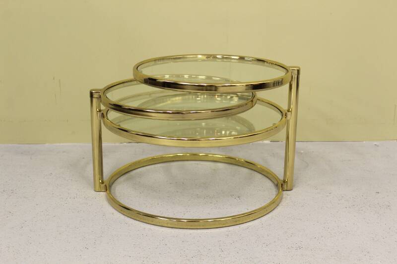 Vintage Couchtisch drehbar Leitmotiv | 00863