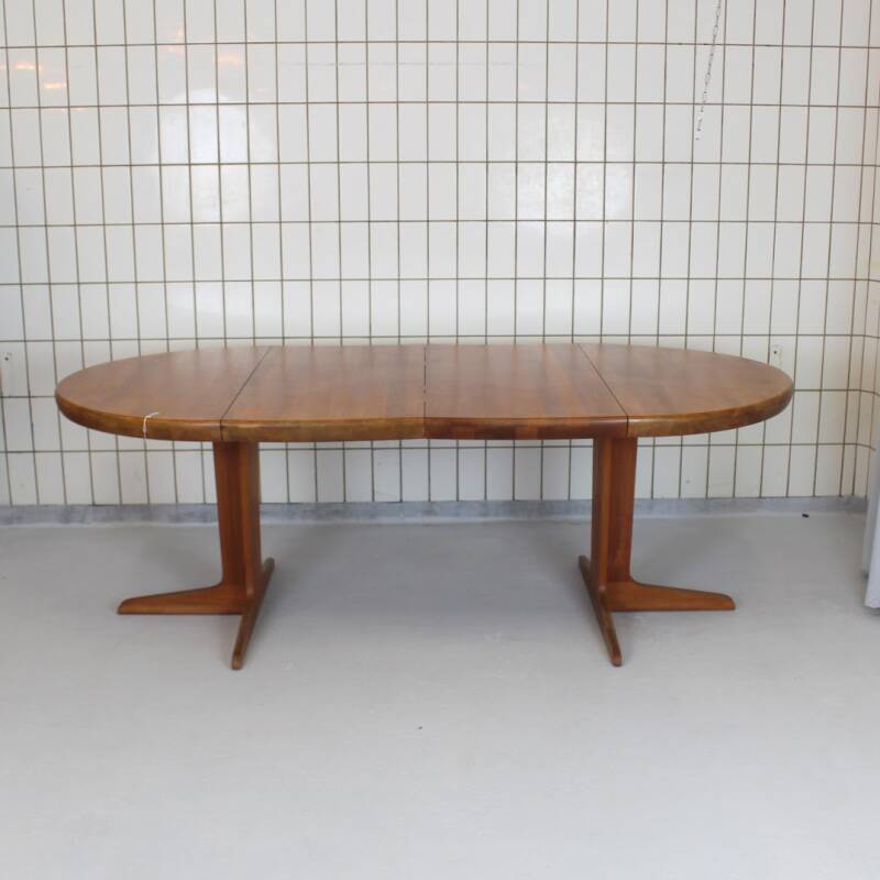 Vintage uitschuifbare eettafel, Deens design