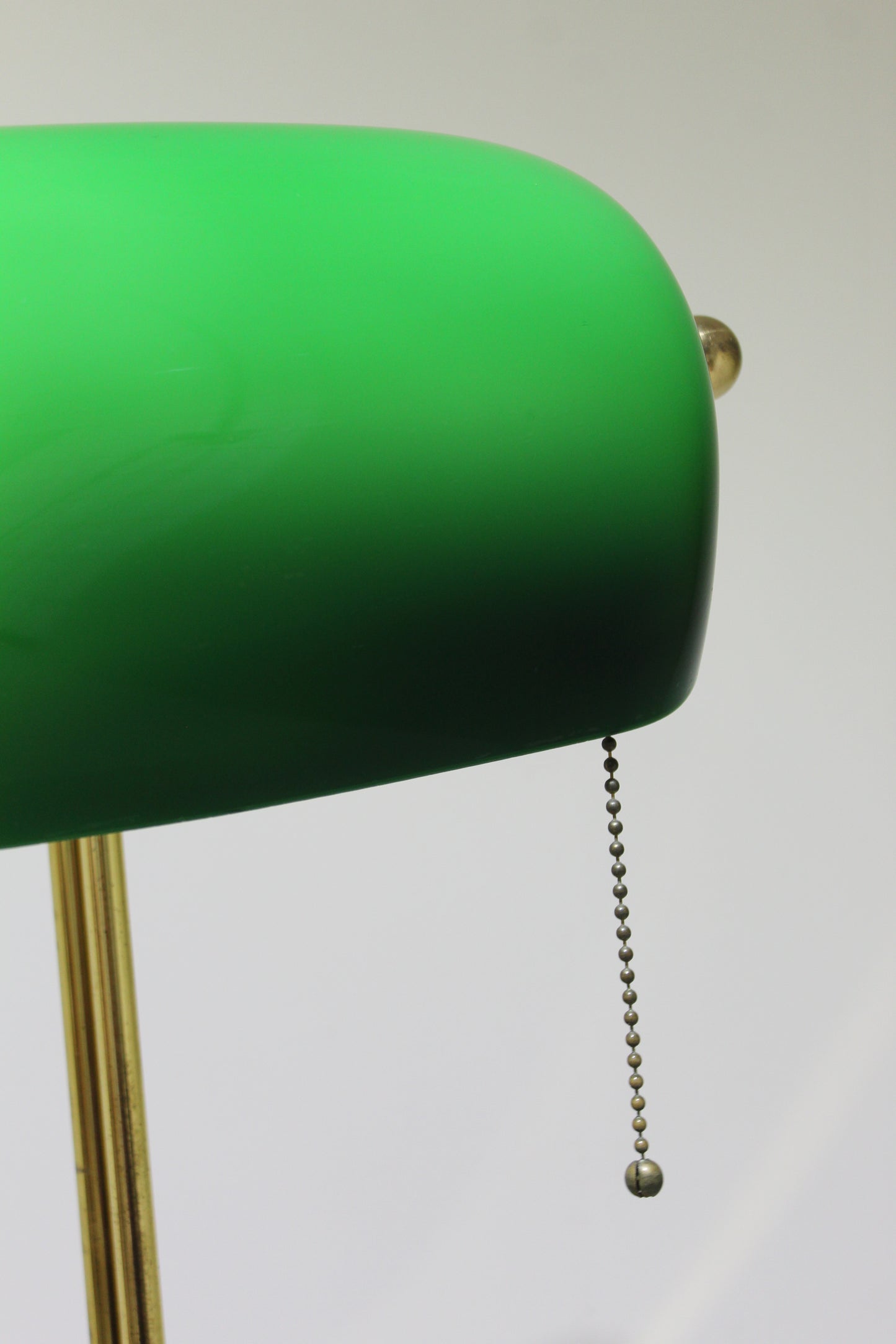 Vintage Notarlampe, Bankerlampe, Tischlampe