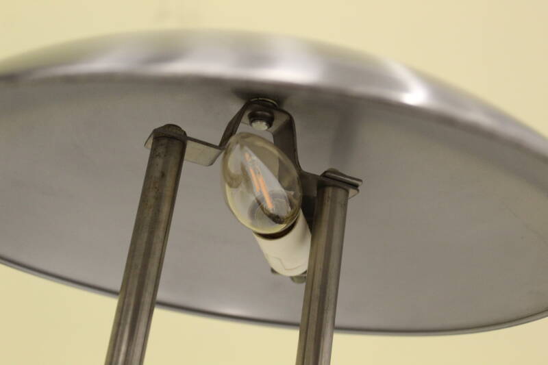 Vintage table lamp, mushroom lamp | Ikea, metal 80s | 00799
