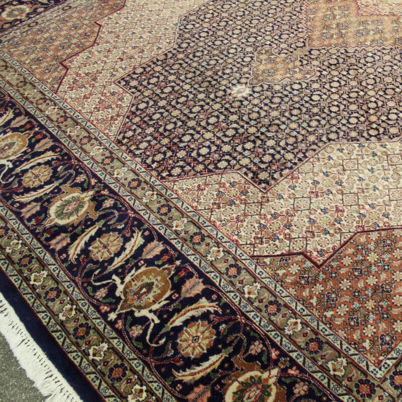 Vintage Perserteppich dunkelblau - (411 x 300 cm)