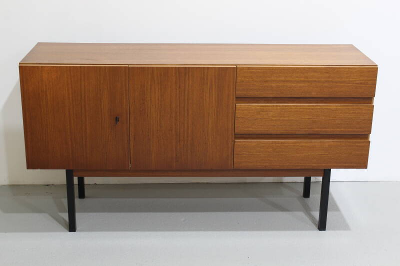 Vintage dressoir, sideboard - teak hout jaren '60, '70 | 01175