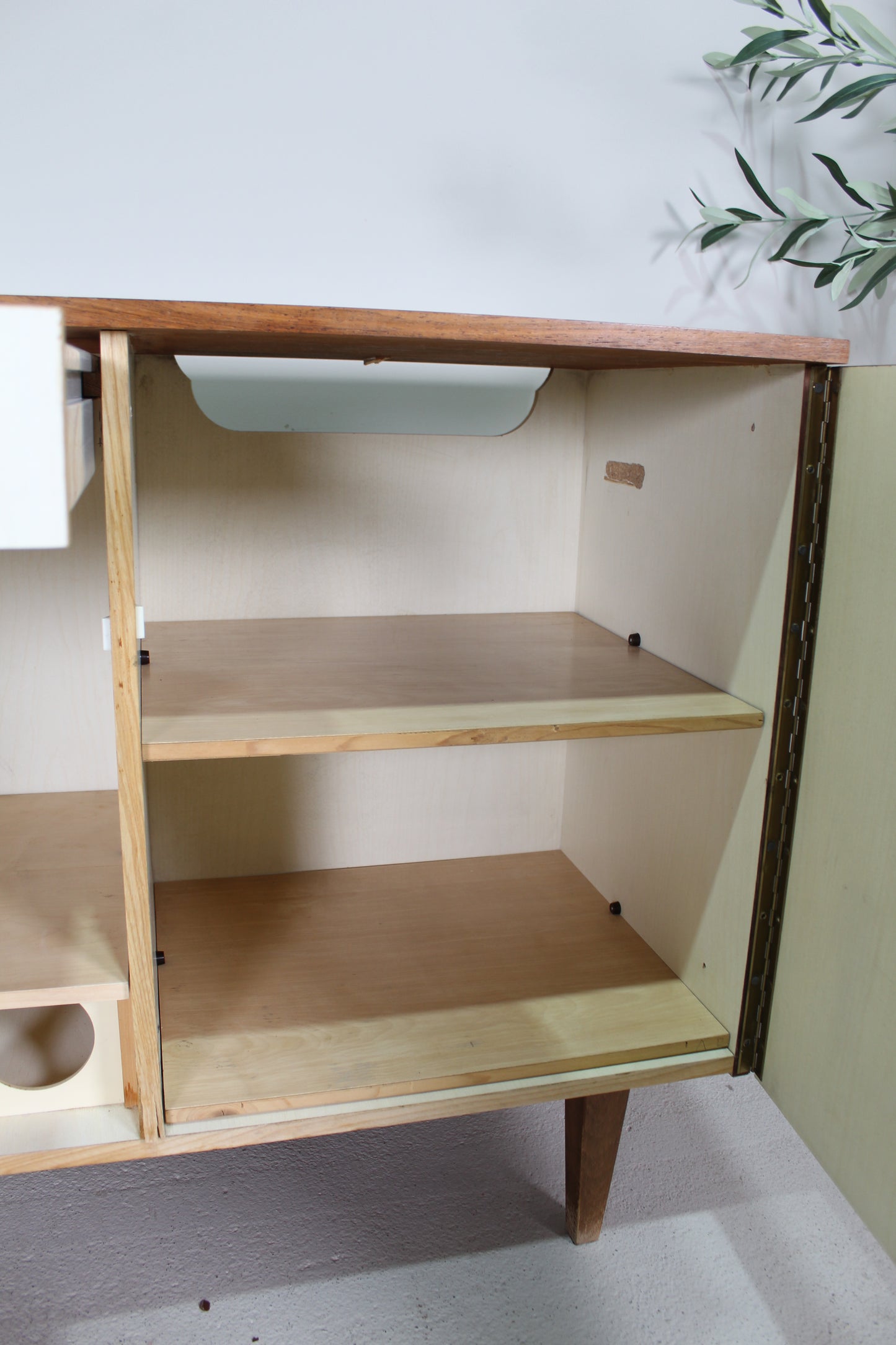 Vintage drankkast palissander