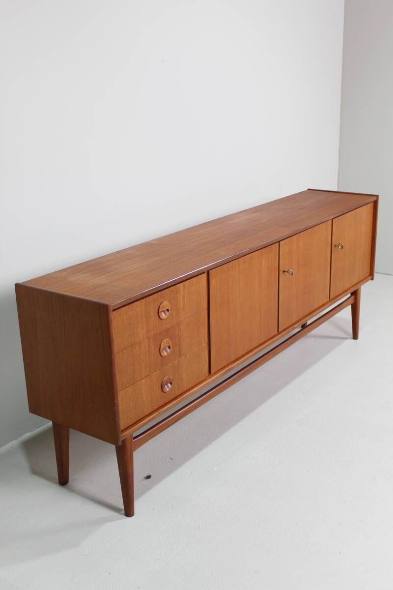 Vintage design dressoir, sideboard - Bartels, jaren '60, teak | 01509