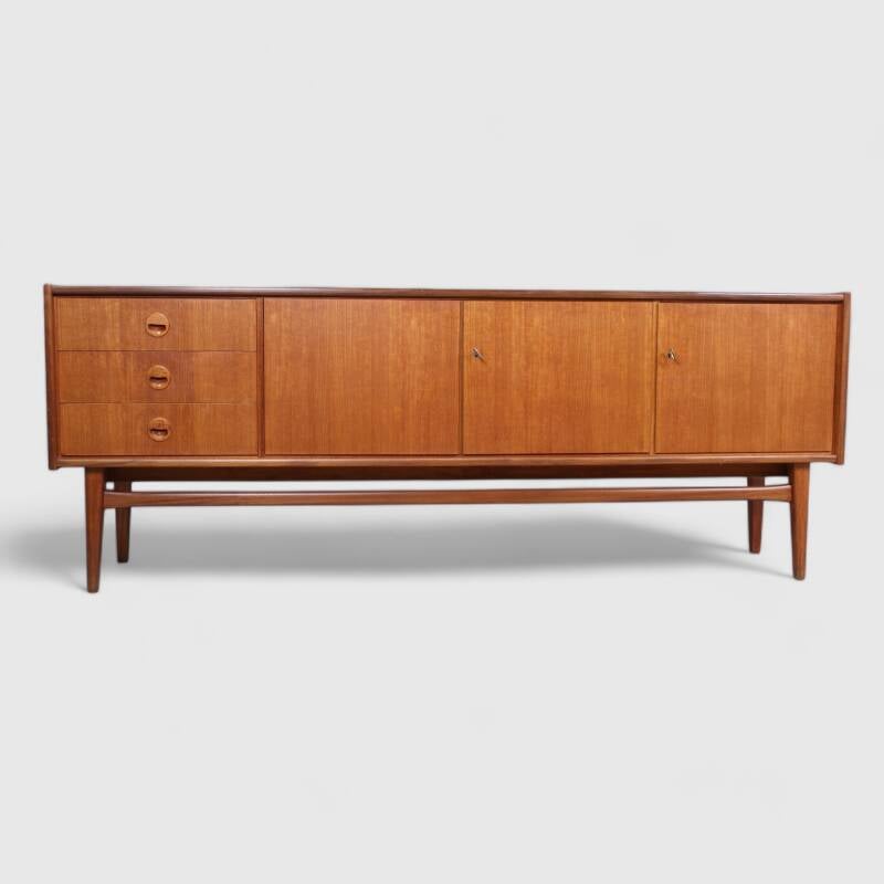 Vintage design dressoir, sideboard - Bartels, jaren '60, teak | 01509