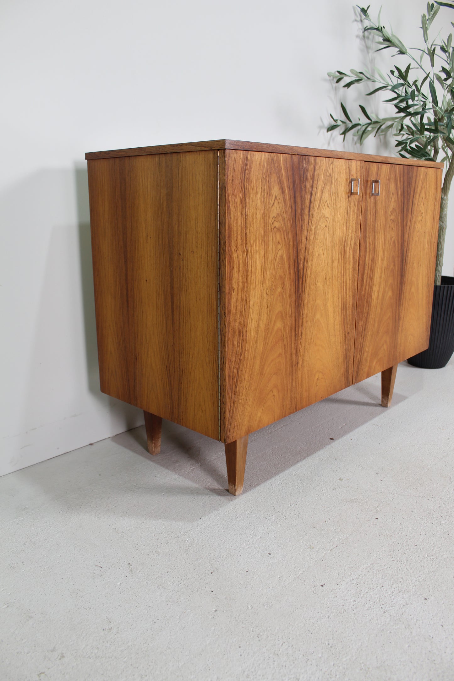 Vintage drankkast palissander