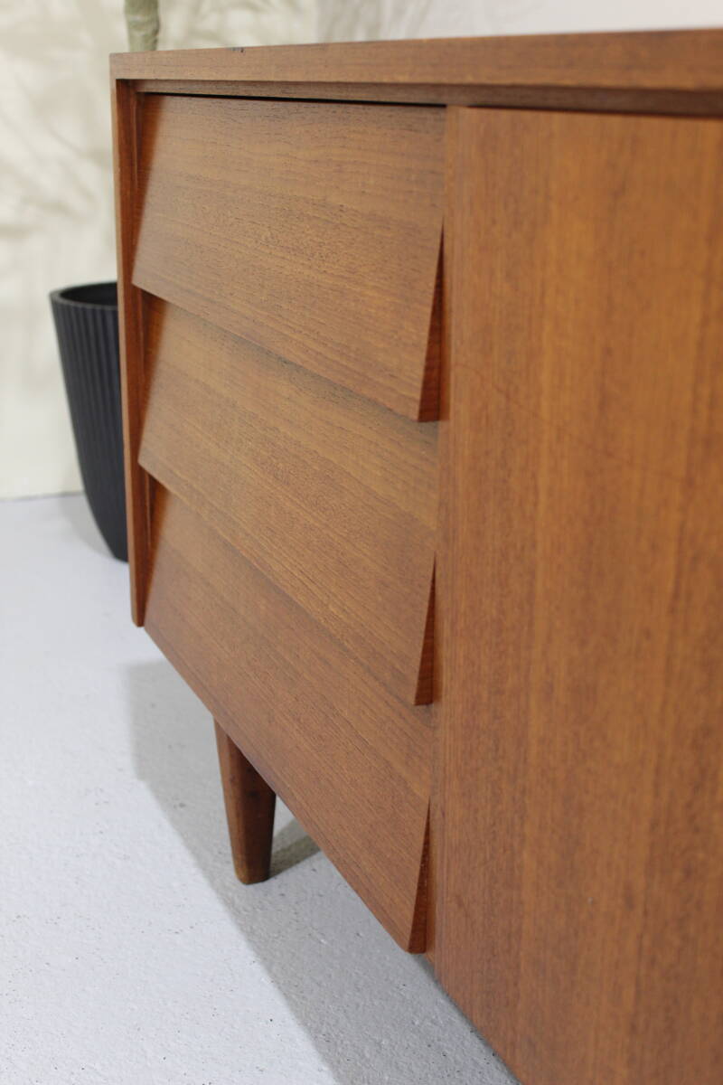 Vintage tv-meubel, dressoir, sideboard - teak, jaren '60 | 01292