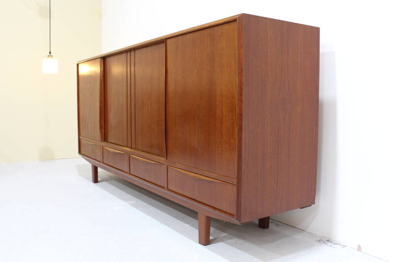 Vintage Deens Design sideboard, dressoir, kast - E.W. Bach jaren '60 | 00988