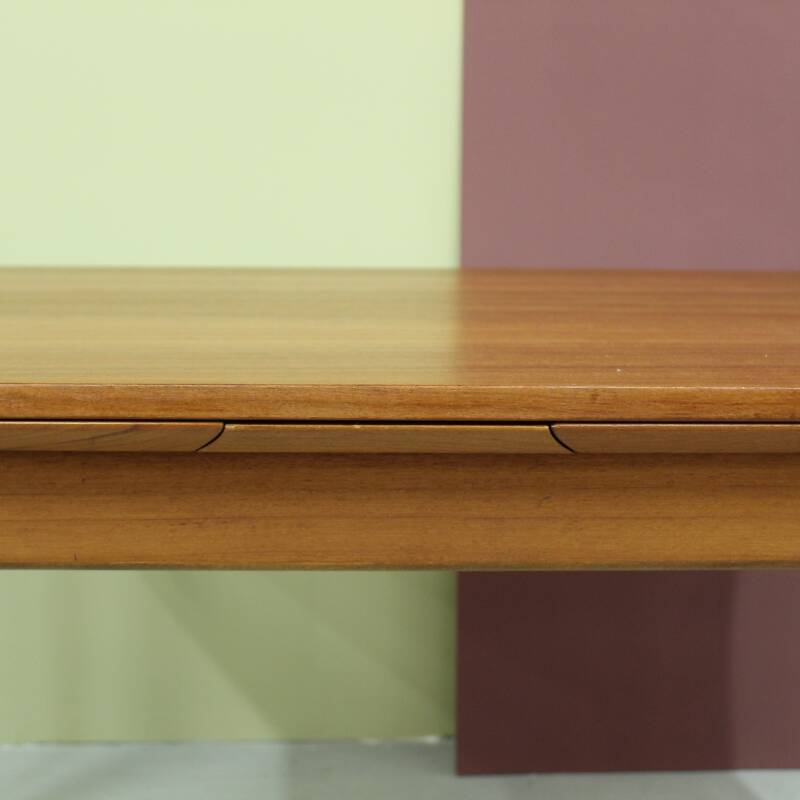 Vintage uitschuifbare eettafel, Deens - Jaren '60
