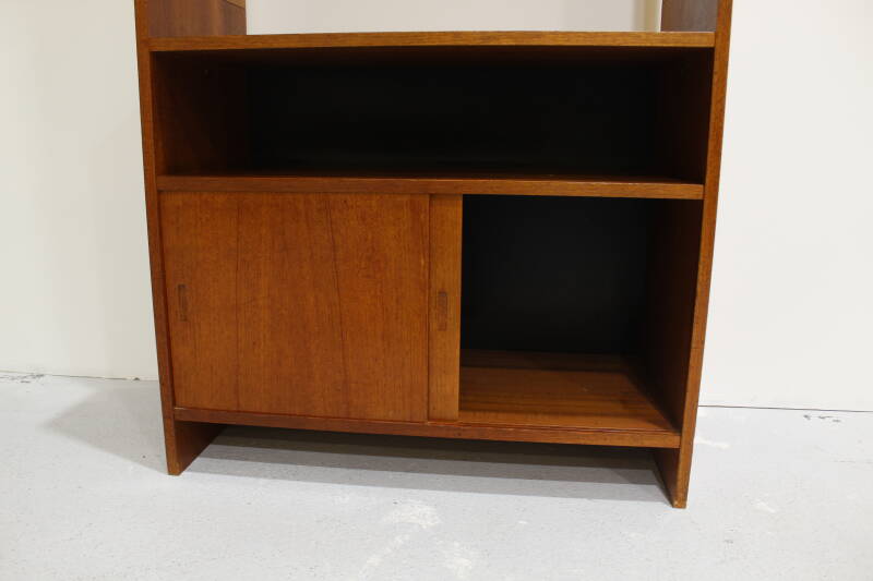 Vintage highboard Poul Cadovius for KLM - 1960s, teak | 00898