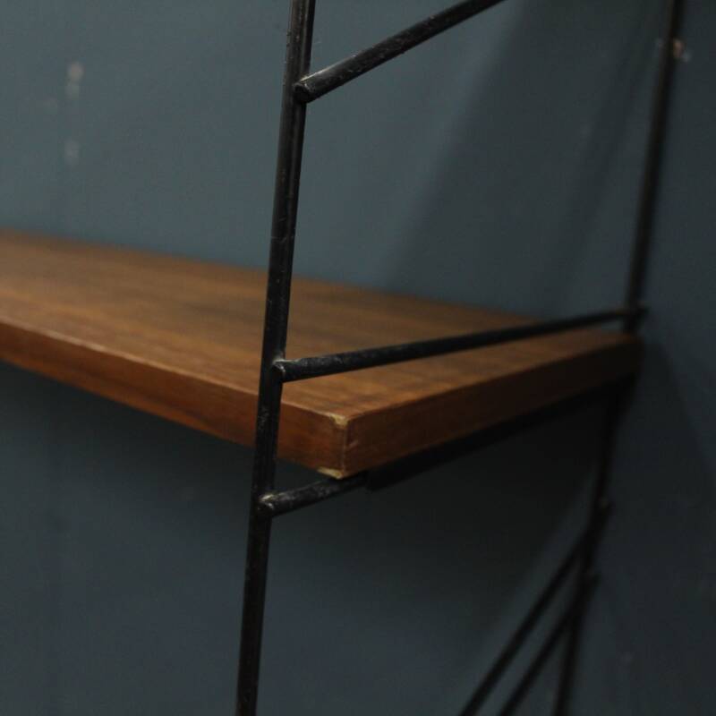 Vintage wall system, wall shelf