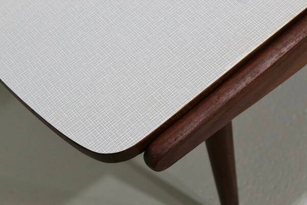 Vintage salontafel - omkeerbaar blad, jaren '60 |