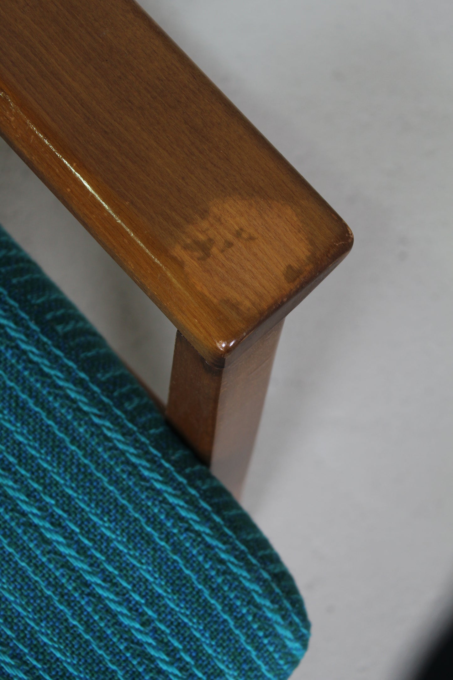 Blauer Vintage-Sessel - 1960er Jahre