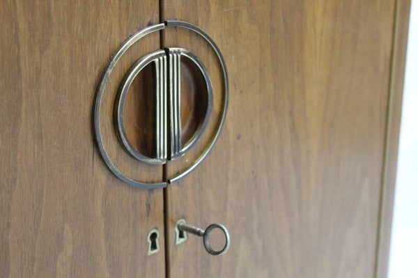 Vintage Schrank, Fernsehschrank, Audioschrank – Gründig | 00951