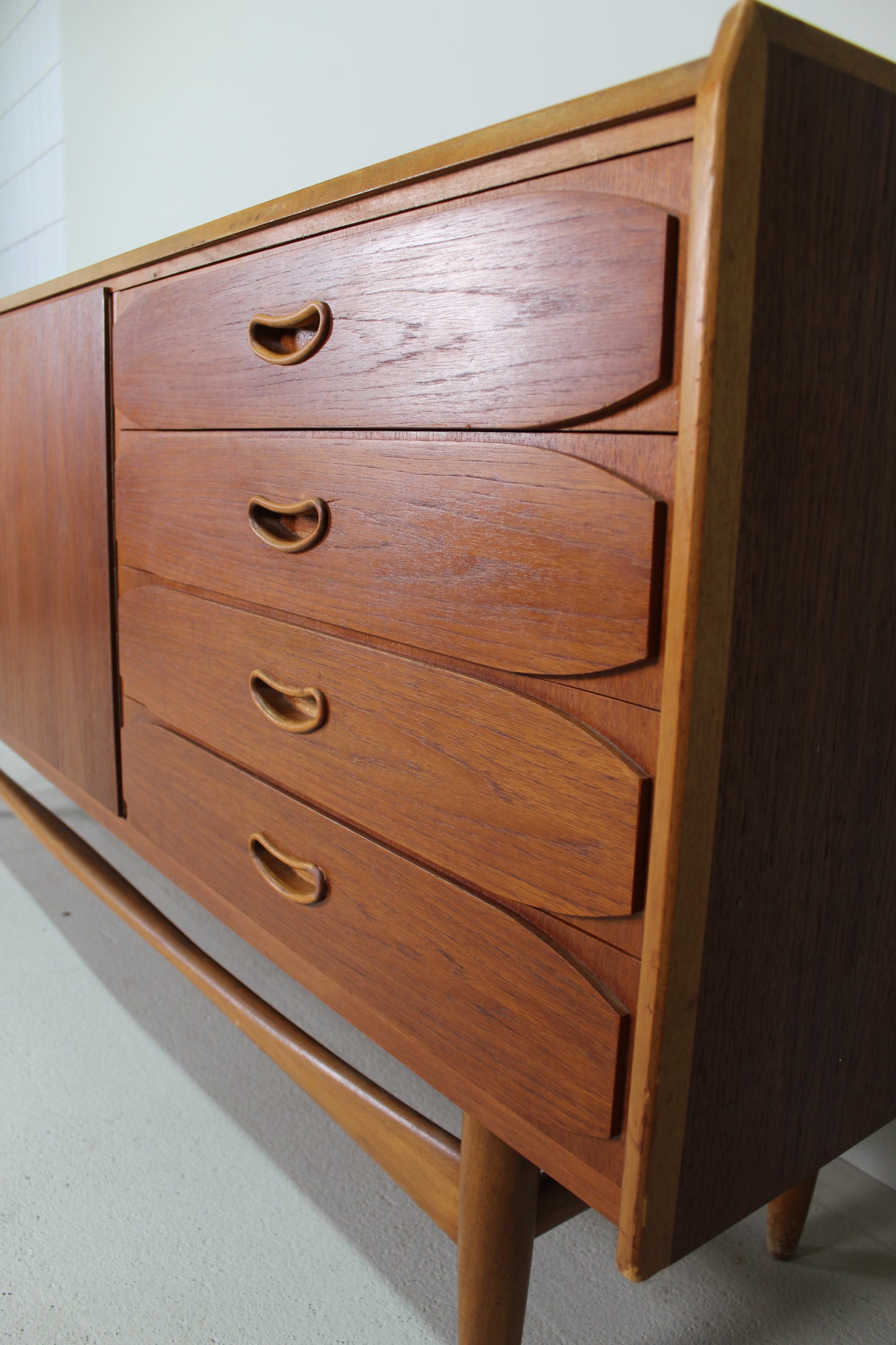 Vintage dressoir, sideboard Deens Design teak