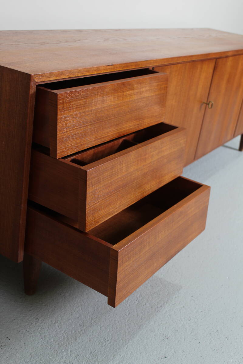 Vintage tv-meubel, dressoir, sideboard - teak, jaren '60 | 01292
