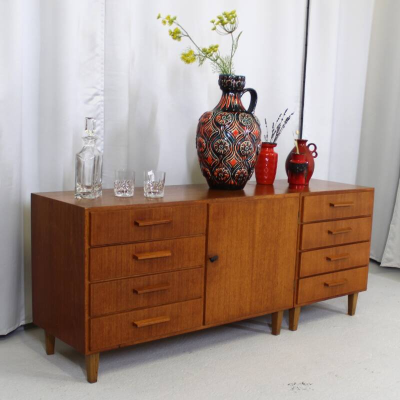 Vintage dressoir, tweedelig