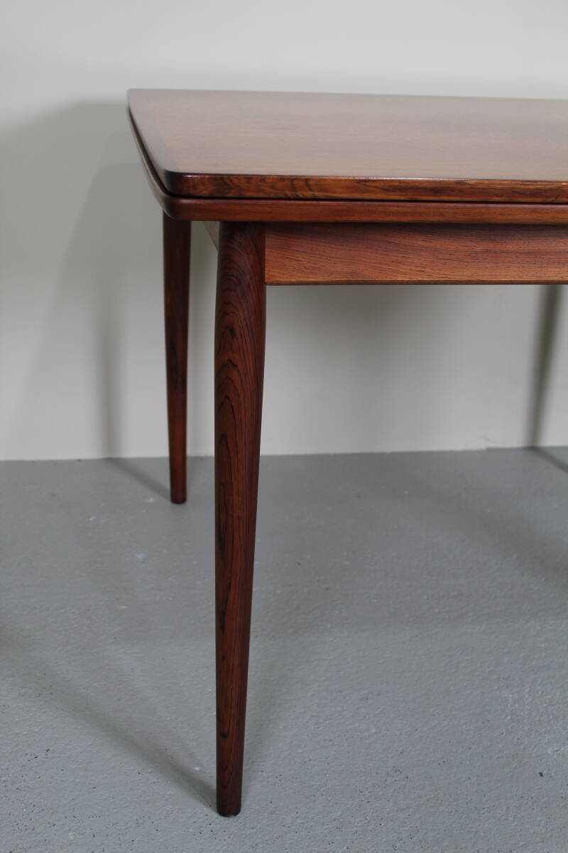 Vintage Deens Design vierkante uitschuifbare eettafel - Sibast jaren '60 | 01278