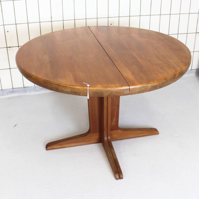 Vintage uitschuifbare eettafel, Deens design